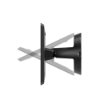 Bild på COMPULOCKS BOW TILTING WALL MOUNT - BLACK 505B