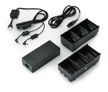 Bild på ZEBRA 2X3SL BATT CHRG W. PSU UK CORD SAC-MPP-6BCHUK1-01