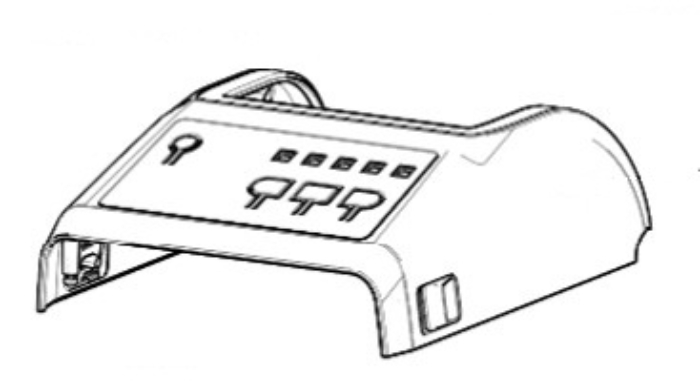 Bild på ZEBRA KIT COVER ASSEMBLY FOR STD MOD P1080383-403