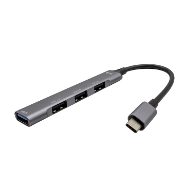 Bild på I-TEC USB-C METAL HUB 1X USB 3.0 + 3X C31HUBMETALMINI4