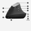 Bild på LOGITECH MX VERTICAL ADV ERGONOMIC MOUSE 910-005448