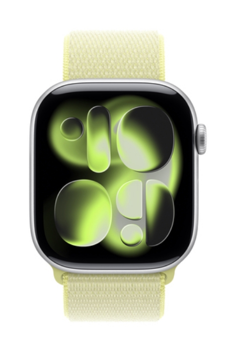 Bild på APPLE 46MM NEON YELLOW SPORT LOOP MFFL4ZM/A
