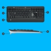Bild på LOGITECH MK540 ADVANCED WRLS COMBO - US 920-008685