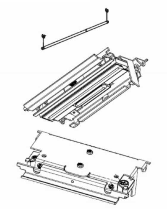 Bild på ZEBRA KIT COVER PRINTHEAD KR203 P1027725