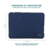 Bild på MOBILIS SKIN SLEEVE 14-16IN- NAVY BLUE 049022