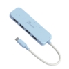 Bild på J5CREATE ECO-FRIENDLY USB-C TO 4-PORT JCH341EC-N