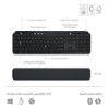 Bild på LOGITECH MX KEYS S COMBO - GRAPHITE - US 920-011614