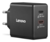 Bild på LENOVO LENOVO DUAL USB-C 65W GAN 40AW065BEU