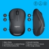 Bild på LOGITECH M220 SILENT - CHARCOAL OFL 910-004878