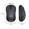 Bild på LOGITECH M220 SILENT - CHARCOAL OFL 910-004878
