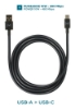 Bild på MOBILIS ENERGIA CABLE - USB A / USB C 020013