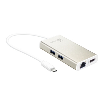 Bild på J5CREATE USB-C MULTI-ADAPTER - JCA374-N