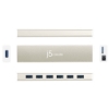 Bild på J5CREATE USB-C 7- PORT HUB - EU/UK JCH377-N