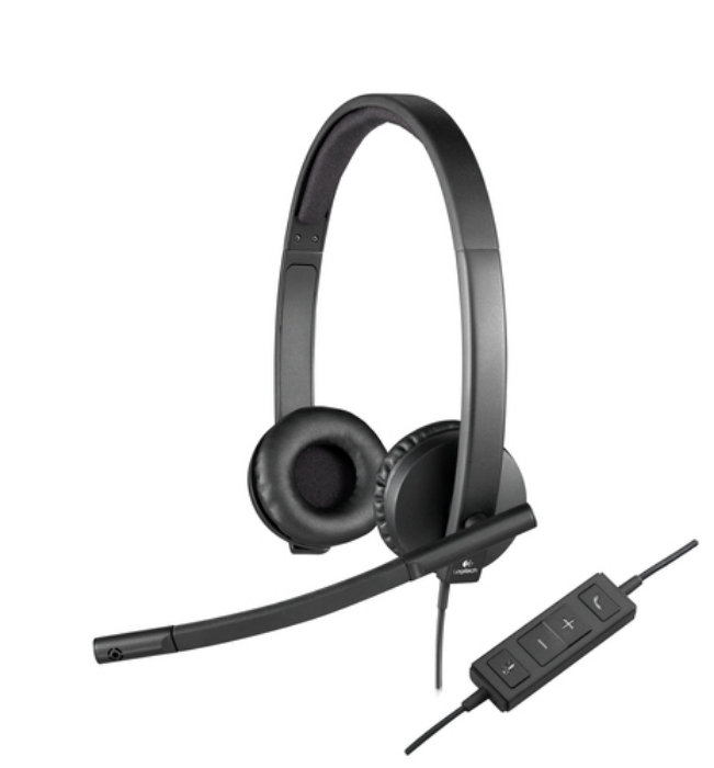 Bild på LOGITECH H570E USB HEADSET STEREO 981-000575