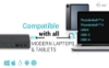 Bild på I-TEC USB 3.0/USB-C/TB 3 PRO DUAL 4K CADUAL4KDOCKPD2