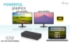 Bild på I-TEC USB 3.0/USB-C/TB 3 PRO DUAL 4K CADUAL4KDOCKPD2