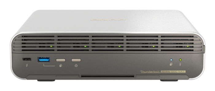 Bild på QNAP 5-BAY ALL-FLASH NAS BOOK TBS-H574TX-I5UC-05S02