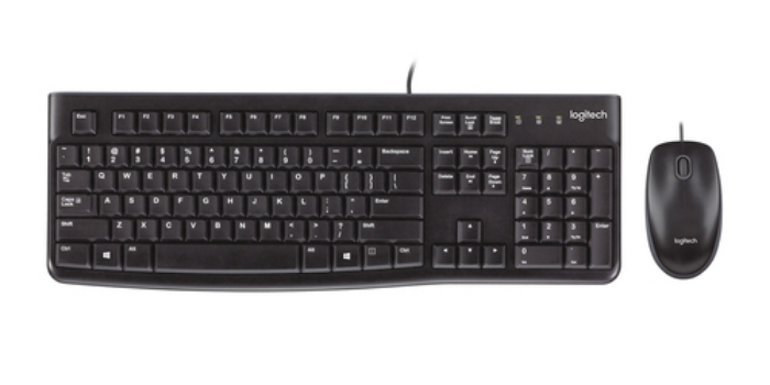Bild på LOGITECH MK120 DESKTOP - BLACK - UK 920-002552