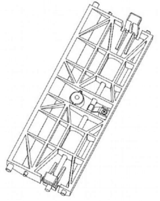 Bild på ZEBRA KIT ROLLER GUIDE ASSY KR203 P1027719