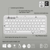 Bild på LOGITECH PEBBLE 2 COMBO TONAL WHITE US 920-012240