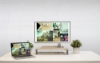 Bild på J5CREATE WOOD MONITOR STAND WITH DOCKING JCT425-N