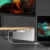 Bild på J5CREATE WOOD MONITOR STAND WITH DOCKING JCT425-N
