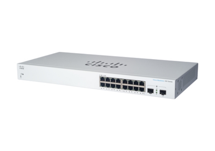 Bild på CISCO CBS220 SMART 16-PORT GE POE CBS220-16P-2G-UK
