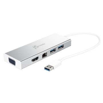 Bild på J5CREATE USB 3.0 MINI DOCK JUD380-N