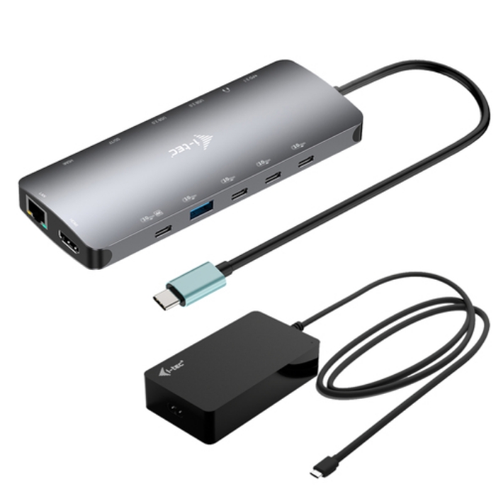 Bild på I-TEC I-TEC USB-C NANO 3X LCD DOCK C31NANOTRIPLED140