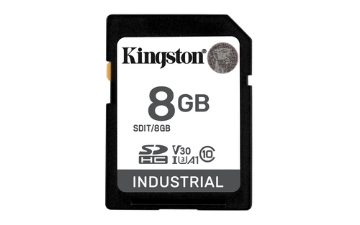 Bild på KINGSTON 8GB SDHC INDUSTRIAL C10 SDIT/8GB