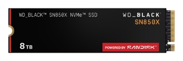 Bild på SANDISK WD BLACK SN850X 8TB SSD WDS800T2X0E-00CDD0