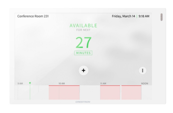 Bild på CRESTRON 7IN ROOM SCHEDULING TOUCH TSS-770-W-S