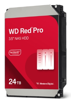 Bild på WESTERN DIGITAL WD RED PRO 24TB 3.5 IN SATA WD241KFGX