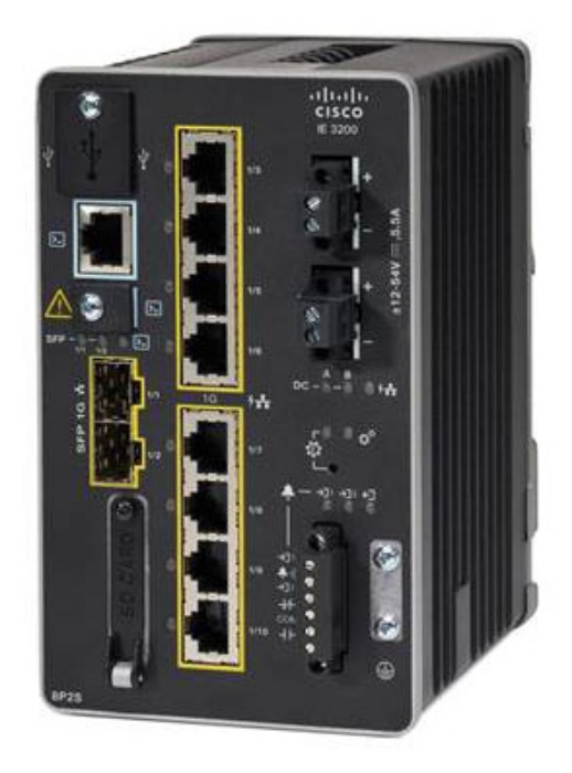 Bild på CISCO CATALYST IE3200 RUGGED SERIES IE-3200-8P2S-E