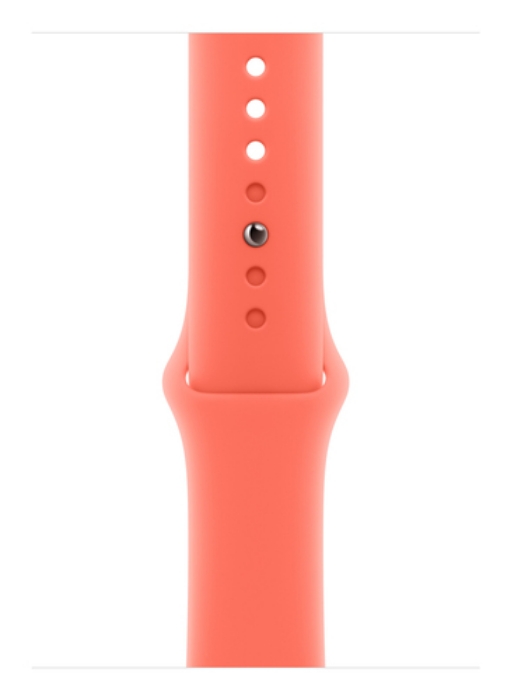 Bild på APPLE 46MM TANGERINE SPORT BAND - M/L MDT64ZM/A