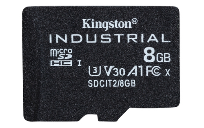 Bild på KINGSTON 8GB MICROSDHC INDUSTRIAL C10 A1 SDCIT2/8GBSP