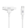 Bild på HYPER HYPER JUICE 60W HYBRID CABLE WH HJ4010WHGL