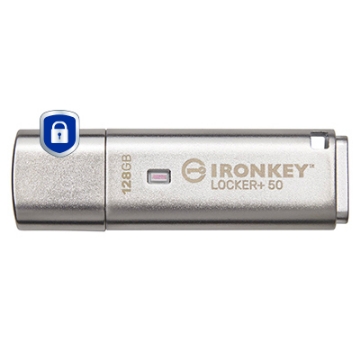 Bild på KINGSTON 128GB USB 3.2 IRONKEY Locker+50 IKLP50/128GB