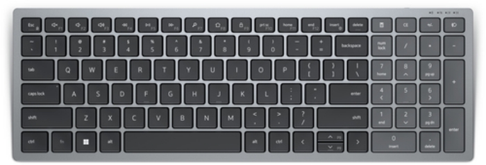 Bild på DELL EMC DELL COMPACT MULTI-DEVICE KB740-GY-R-NOR