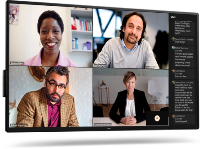 Bild på DELL EMC 55IN 4K CONFERENCE ROOM MONITOR DELL-P5525QC