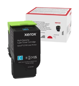 Bild på XEROX XEROX C310 CYAN HIGH CAPACITY 006R04365