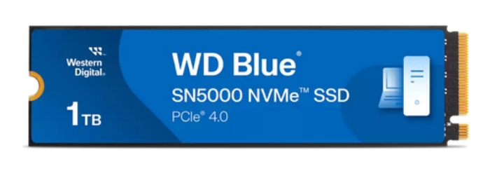 Bild på SANDISK 1TB WD BLUE SN5000 NVME SSD WDS100T4B0E-00CNZ0