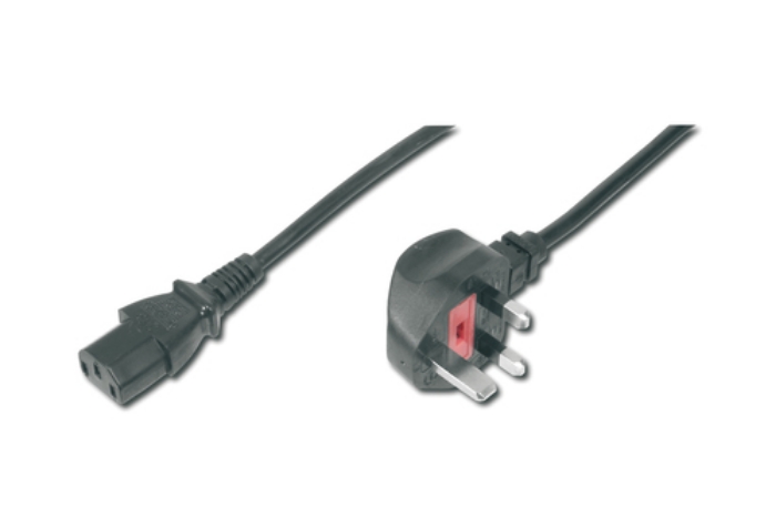 Bild på DIGITUS DIGITUS MAINS CABLE UK PLUG AK-440107-018-S