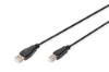 Bild på DIGITUS DIGITUS USB CABLE TYPE A - B AK-300102-018-S