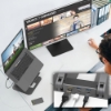 Bild på J5CREATE MULTI-ANGLE 4K DOCKING STAND JTS327-N