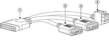Bild på CISCO KVM CABLE FOR B-SERIES BLADE N20-BKVM=