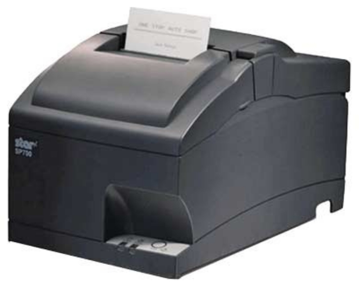 Bild på STAR MICRONICS EUROP SP712MC GRY W/INT. PSU 39330130