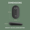 Bild på LOGITECH PEBBLE MOUSE 2 M350S GRAPHITE 910-007015