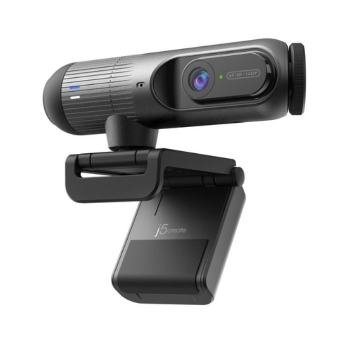Bild på J5CREATE 2K AI-POWERED WEBCAM WITH JVU302-N