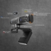 Bild på J5CREATE 2K AI-POWERED WEBCAM WITH JVU302-N